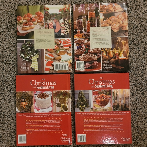 NEW Christmas with Southern Living Hardback Book Set - Picture 3 of 4